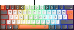 Blueforce Striker RGB TKL Red Switch Kablolu Mekanik Oyuncu Klavyesi