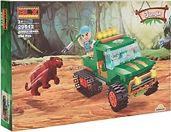 BLX Jungle Arazi Aracı ve Hayvan Yakalama Oyun Seti 29512