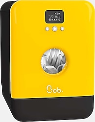 Bob Tezgahüstü Sarı Mini Bulaşık Makinesi