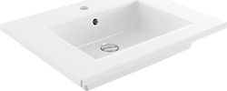 Bocchi Milano 1161-001-0126 Parlak Beyaz Etajerli Lavabo