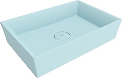 Bocchi Vessel 1172-029-0125 56 cm Buz Mavi Tezgah Üstü Lavabo