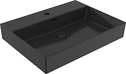 Bocchi Milano 1376-005-0126 60 cm Parlak Siyah Lavabo