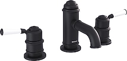 Bocchi Burlington 1004-0004-AB Antik Siyah Üç Delikli Lavabo Bataryası