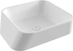 Bocchi Firenze 1005-001-0125 Parlak Beyaz Çanak Lavabo
