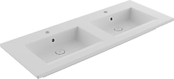 Bocchi Milano 1111 120 cm Çift Gözlü Tezgah Üstü Lavabo