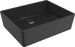 Bocchi Milano 1215-005-0125 50 cm Parlak Siyah Çanak Lavabo