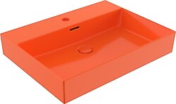 Bocchi Milano 1376-012-0126 60 cm Parlak Turuncu Lavabo