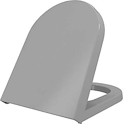 Bocchi Pure S Kısa Mat Gri Klozet Kapağı - A0302006