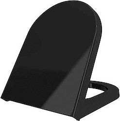 Bocchi Pure S A0301-005 Parlak Siyah Klozet Kapağı -