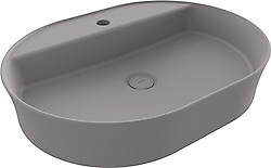 Bocchi Sottile Slim 1600-006-0126 60 cm Mat Gri Tezgah Üstü Lavabo