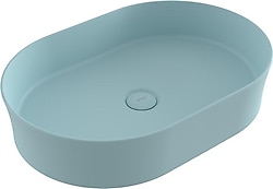 Bocchi Sottile Slim Line 1521-029-0125 Buz Mavi Tezgah Üstü Lavabo