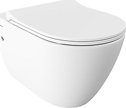 Bocchi Venezia Rimless 1295-002-0128 Mat Beyaz Asma Klozet