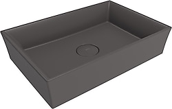 Bocchi Vessel 1172-020-0125 56 cm Mat Antrasit Tezgah Üstü Lavabo