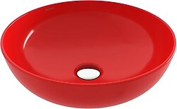 Bocchi Vessel 1494-019-0125 38 cm Kırmızı Çanak Lavabo