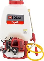 Bolat F-768 2T 1.2 Hp 25 lt Pülverizatör Sırt Tipi İlaçlama Makinesi