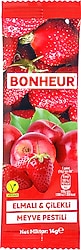 Bonheur Elmalı Çilekli Meyve Pestili 14 gr