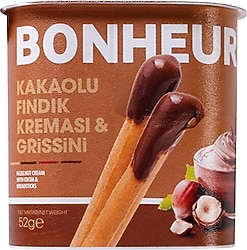 Bonheur Kakaolu Fındık Kreması ve Grissini 52 gr