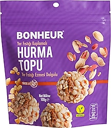 Bonheur Yer Fıstğı Kaplı Hurma Topu 100 gr