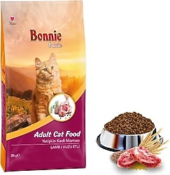 Bonnie Kuzu Etli 10 kg Yetişkin Kedi Maması