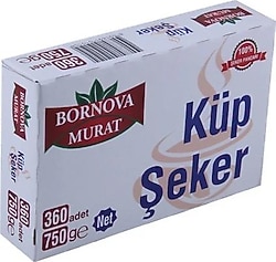 Bornova Murat Tek Sargılı Küp Şeker 750 gr
