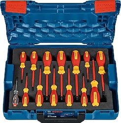 Bosch 1600A02NF9 VDE 14 Parça Tornavida Seti
