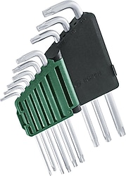 Bosch 1600A02Z9C 9 Parça Torx Alyan Anahtar