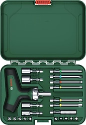 Bosch 1600A02Z9T 22 Parça T Tipi Cırcırlı Tornavida Seti