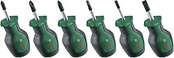 Bosch 1600A032UK 6 Parça Kısa Topaç Tornavida Seti