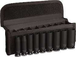 Bosch 2608003037 3/8" 9 Parça Uzun Havalı Lokma Takımı
