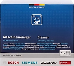 Bosch Çamaşır Makineleri için Temizleyici 4x200 gr