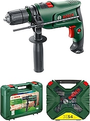 Bosch EasyImpact 600 600 W Darbeli Matkap + 54 Parça Matkap Ucu Seti