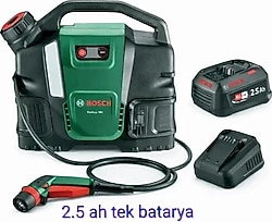 Bosch Fontus 18V-6 Bike Tek Akü 2.5 Ah Basınçlı Yıkama Makinesi
