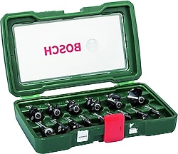 Bosch 2607019469 15 Parça 8 mm Freze Seti