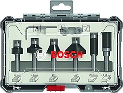Bosch 2607017469 6 Parça 8 mm Freze Seti