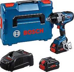 Bosch GDS 18V-1600 HC Çift Akülü 8 Ah Darbeli Somun Sıkma Makinesi