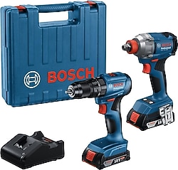 Bosch GDX 18V-285 + GSB 185-Li Elektrikli El Aletleri Seti