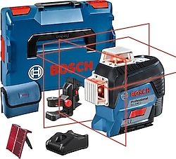 Bosch GLL 3-80 C Çizgi Lazeri + BM1 Tutucu