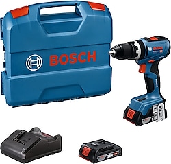 Bosch GSB 18V-65 Çift Akülü 2 Ah Darbeli Matkap