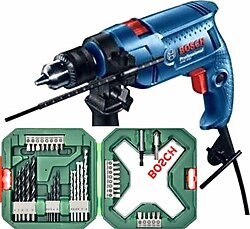 Bosch GSB 550 550 W Darbeli Matkap + 38 Parça Uç Seti