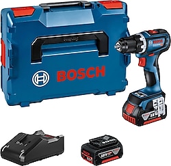 Bosch GSR 18V-90 C Çift Akülü 5 Ah Vidalama Makinesi