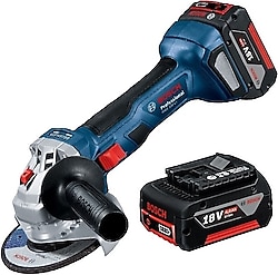 Bosch GWS 180-Li Çift Akülü 5 Ah Taşlama Makinesi