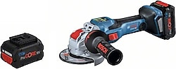 Bosch GWX 18V-15 SC Çift Akülü 8 Ah Taşlama Makinesi