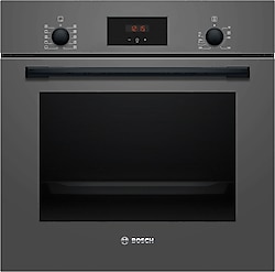 Bosch HBF512BH1T Antrasit Gri 66 lt Ankastre Fırın