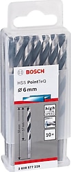 Bosch HSS PointeQ 2608577228 6 mm 10 Parça Matkap Ucu Seti