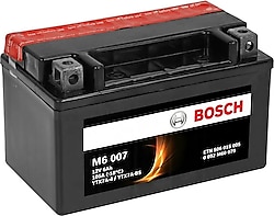 Bosch M6 007 12 V 6 Ah 105 A EN Motosiklet Aküsü