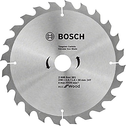 Bosch Optiline Eco 2608644381 230x30 mm 24 Diş Daire Testere Bıçağı