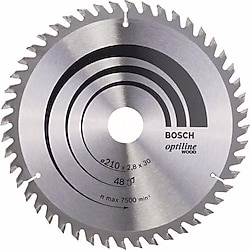 Bosch Optiline Wood 2608640623 210x30 mm 48 Diş Daire Testere Bıçağı