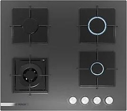 Bosch PNH6C9O12O Wok Gözlü Antrasit Cam Ankastre Ocak