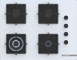 Bosch POH7C2P31O Beyaz Ankastre Ocak