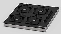 Bosch POP0C6K31O Siyah Cam Set Üstü Ocak